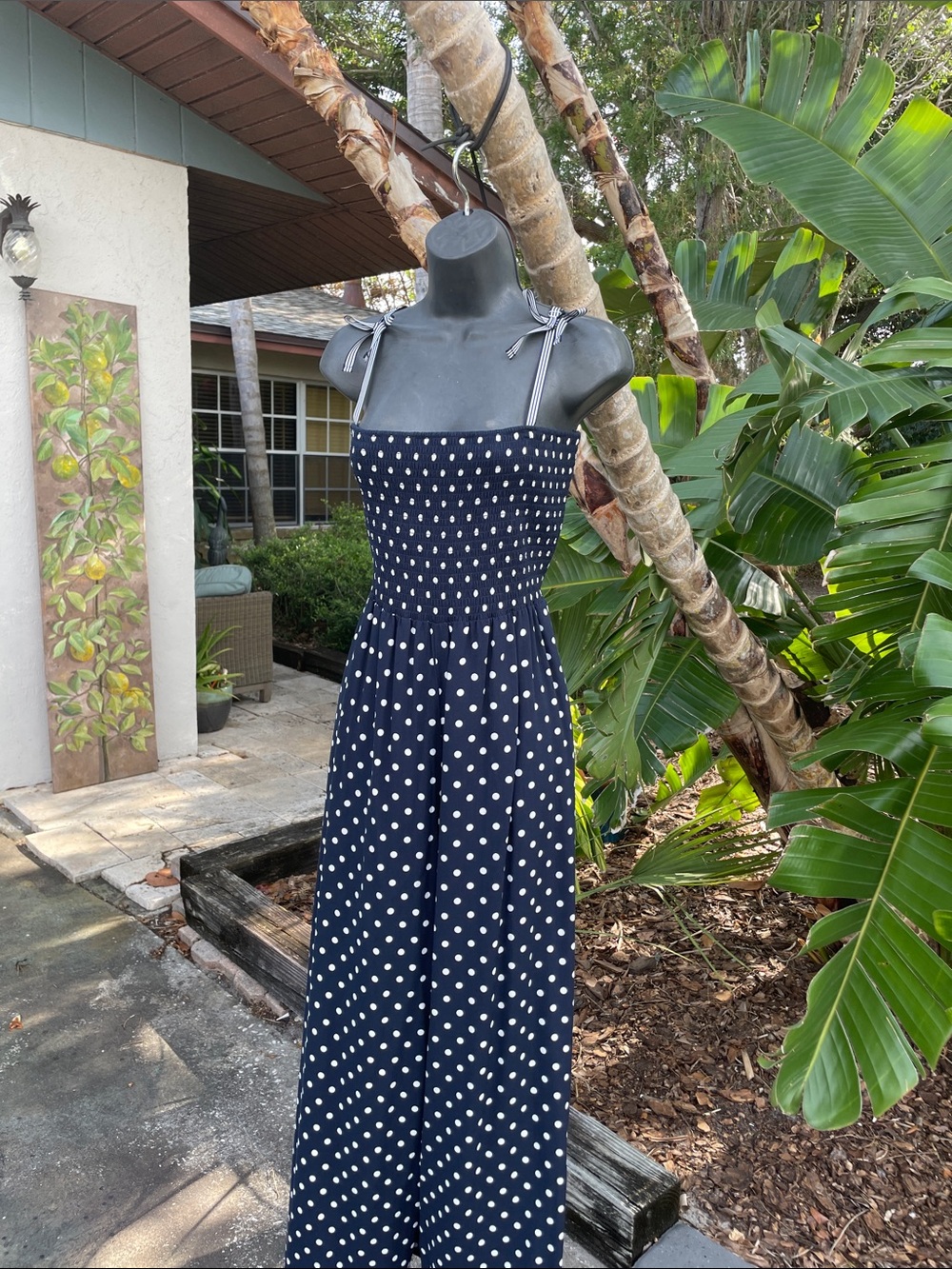 polkadot Tommy Hilfiger wide leg jumpsuit